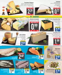 Gazetka promocyjna Edeka - Angebote der Woche - Gazetka - ważna od 14.10 do 14.10.2023 - strona 6 - produkty: Allmikäs, appenzeller, aqua, asti, Bau, braten, brie, eis, elle, emmentaler, ente, filet, französischer weichkäse, hartkäse, ideal zum braten, italienischer hartkäse, kabeljaufilet, Käse, kräuter, kräutern, küche, Küchen, lachs, mac, merl, milch, natur, nuss, parmigiano, parmigiano reggiano, reggiano, reis, Rotbarsch, saft, Saibling, salat, salz, schnitten, schnittlauch, schwamm, schweizer hartkäse, super-knüller, Tête de Moine, Ti, tisch, torte, trolli, weichkäse, wein, weine, Weißwein, Wild, wolfsbarsch, ZTE