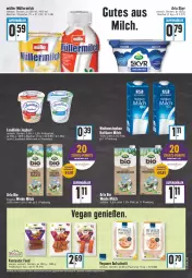 Gazetka promocyjna Edeka - Angebote der Woche - Gazetka - ważna od 06.08 do 06.08.2022 - strona 15 - produkty: angebot, arla, arla skyr, asti, aufschnitt, Becher, bio, eis, erde, flasche, haltbare milch, joghur, joghurt, landliebe, landliebe joghurt, LG, milch, milchreis, Müller, müllermilch, ponnath, reis, Skyr, Ti, veggie, weidemilch, weihenstephan