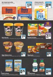 Gazetka promocyjna Edeka - Angebote der Woche - Gazetka - ważna od 06.08 do 06.08.2022 - strona 20 - produkty: angebot, angebote, Becher, Ben’s Original, beutel, deutschland card, deutschlandcard, eis, flasche, gin, hafer, hartweizen, hollandaise, korn, LG, maggi, Nissin, nuss, reis, sauce, saucen, tee, terrine, thomy, thomy les sauces, Ti