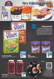 Gazetka promocyjna Edeka - Angebote der Woche - Gazetka - ważna od 06.08 do 06.08.2022 - strona 23 - produkty: auer, Bau, bonne maman, creme, eis, eiscreme, erde, gin, haselnuss, Haselnusscreme, kirsch, kirsche, kirschen, konfitüre, mam, milka, müsli, nuss, pudding, rezept, Ria, sauerkirschen, Ti, Tiere, tisch