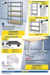 Gazetka promocyjna Metro - Food-Nonfood - Gazetka - ważna od 12.03 do 12.03.2025 - strona 29 - produkty: Apple, auer, aufbewahrungsbox, auto, batterie, batterien, brot, brother, drucker, eis, elle, ente, fernseher, hisense, HP, kraft, latte, LG, Metro, regal, reis, Roller, Samsung, schrauben, schreibtisch, schwerlastregal, sim, Sport, teller, Ti, tiefpreis, tisch, tischplatte, Tischplatten, tragegriff, uhd, usb
