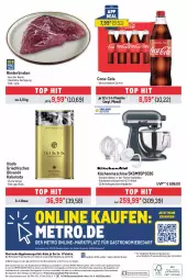 Gazetka promocyjna Metro - Food-Nonfood - Gazetka - ważna od 12.03 do 12.03.2025 - strona 32 - produkty: abholpreise, angebot, angebote, auer, braten, coca-cola, cola, coupon, edelstahl, eis, elle, flasche, getränk, getränke, gin, ilag, küche, Küchen, küchenmaschine, Metro, metro gastro, olive, oliven, olivenöl, Palette, Rauch, reis, rind, rinder, rinderbraten, rwe, schüssel, teller, Ti