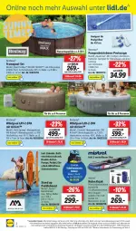 Gazetka promocyjna Lidl - Wochen-Highlights im Onlineshop - Gazetka - ważna od 18.06 do 18.06.2023 - strona 4 - produkty: angebot, angebote, aqua, bestway, dell, eis, elle, Kajak, leine, LG, Mode, ndk, pool, reis, rel, ring, rucksack, sac, Schal, Schale, Stand Up Paddleboard, steel pro, tee, telefon, Ti, uhr, wasser, Weste, Whirlpool, Yo