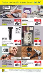 Gazetka promocyjna Lidl - Wochen-Highlights im Onlineshop - Gazetka - ważna od 18.06 do 18.06.2023 - strona 6 - produkty: akku, angebot, angebote, bartschneider, dell, Diffuser, eis, Elektro, elle, haartrockner, led-licht, lufterfrischer, Mode, natur, ndk, rasierer, Reinigung, reis, rel, Ria, rwe, Schal, Schale, silvercrest, telefon, Ti, Trockner, überhitzungsschutz, uhr, wasser, windlicht