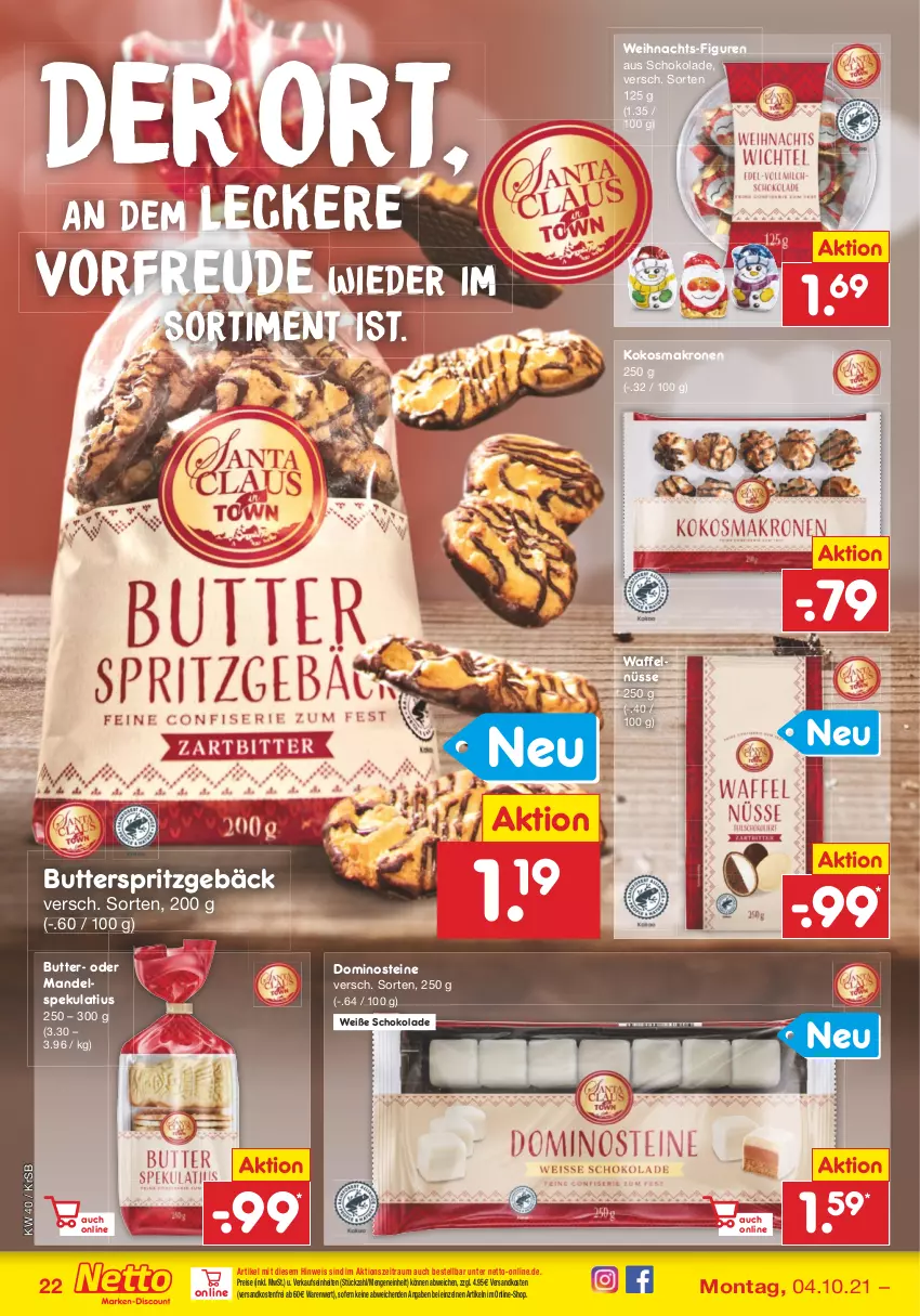 Aktueller Prospekt Netto Marken-Discount - Filial Angebote - von 04.10 bis 09.10.2021 - strona 22