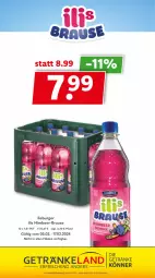 Gazetka promocyjna Getraenkeland - Gazetka - ważna od 17.02 do 17.02.2024 - strona 7 - produkty: brause, burger, Elan, getränk, getränke, Ti