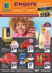 Gazetka promocyjna E Center - Angebote der Woche - Gazetka - ważna od 04.06 do 04.06.2022 - strona 1 - produkty: bohne, bohnen, bohnenkaffee, braten, Cava, coca-cola, cola, dallmayr, dallmayr prodomo, eis, elle, Engel, ente, fanta, feinkost, flasche, fleisch, freixenet, gemahlener bohnenkaffee, jungbullen, kaffee, Kette, lebensmittel, lindt, mars, mini-rispentomaten, prodomo, reis, reiss, rispentomaten, rouladen, sprite, tee, teller, Ti, tomate, tomaten, Zelt