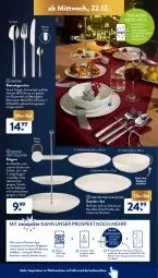 Gazetka promocyjna AldiSud - ALDI Aktuell - Gazetka - ważna od 24.12 do 24.12.2021 - strona 34 - produkty: aldi, angebot, angebote, besteck, Crofton, crofton®, decke, dessert, eckgarnitur, edelstahl, eier, eis, elle, Etagere, Frühstücksteller, gabel, garnitur, geschirr, Geschirr-Set, Heu, hochglanz, kaffee, kamera, Löffel, messer, rwe, schüssel, Speiseteller, spülmaschinen, teller, Ti, tisch, weihnachten