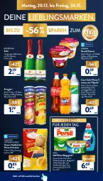 Gazetka promocyjna AldiSud - ALDI Aktuell - Gazetka - ważna od 24.12 do 24.12.2021 - strona 6 - produkty: aldi, Becher, brötchen, coca-cola, cola, coppenrath, dessert, ehrmann, eis, erfrischungsgetränk, fanta, flasche, getränk, Goldstücke, megaperls, Mezzo Mix, paprika, persil, pringles, reis, ring, rotkäppchen, sekt, sprite, Ti, weizenbrötchen