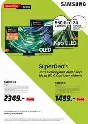 Gazetka promocyjna Media Markt - Prospekte - Gazetka - ważna od 14.08 do 14.08.2024 - strona 2 - produkty: decke, dell, elle, erde, fisch, fische, Germ, gin, led tv, Mode, qled, Samsung, Ti