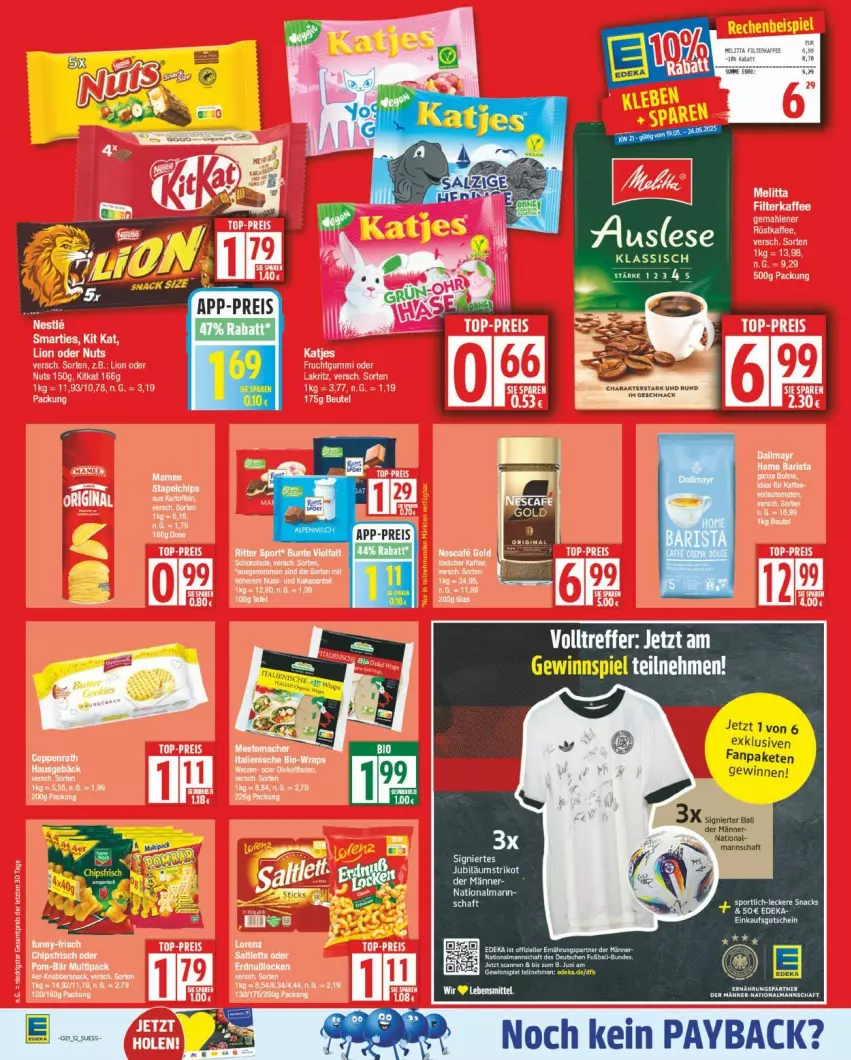 Aktueller Prospekt Edeka - Prospekte - von 19.05 bis 24.05.2025 - strona 12 - produkty: lebensmittel, payback