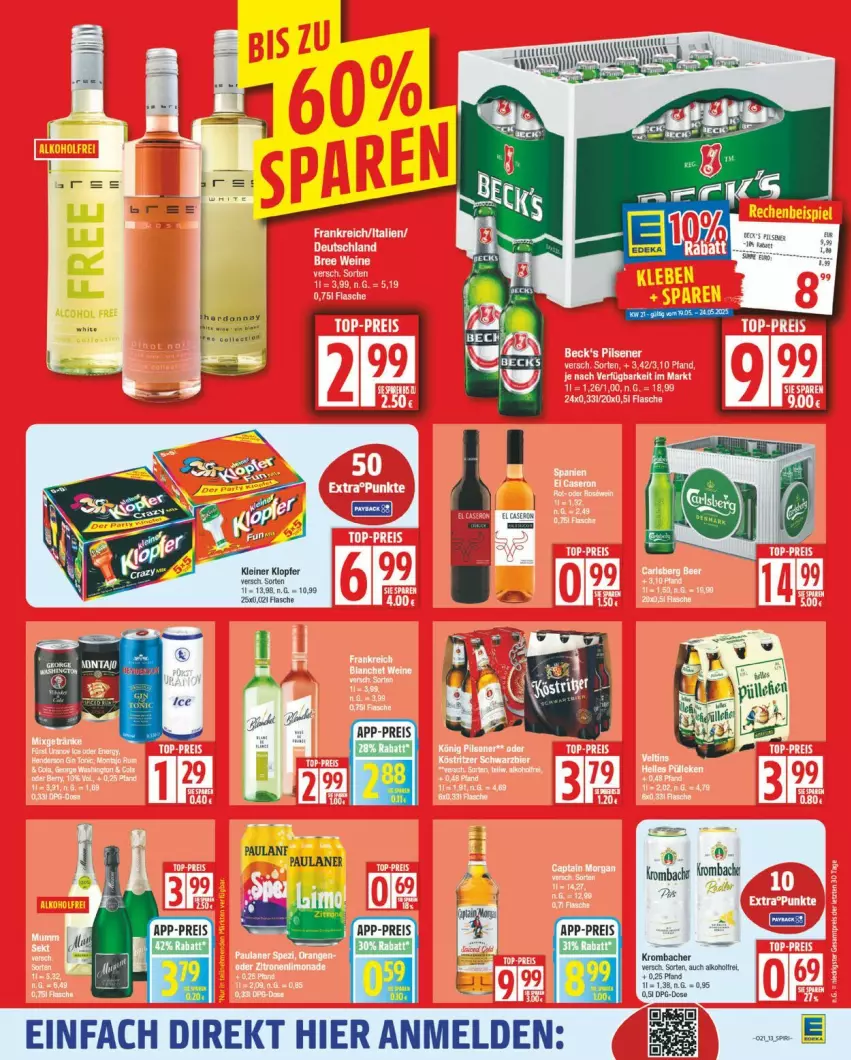 Aktueller Prospekt Edeka - Prospekte - von 19.05 bis 24.05.2025 - strona 13 - produkty: eis, elle, reis
