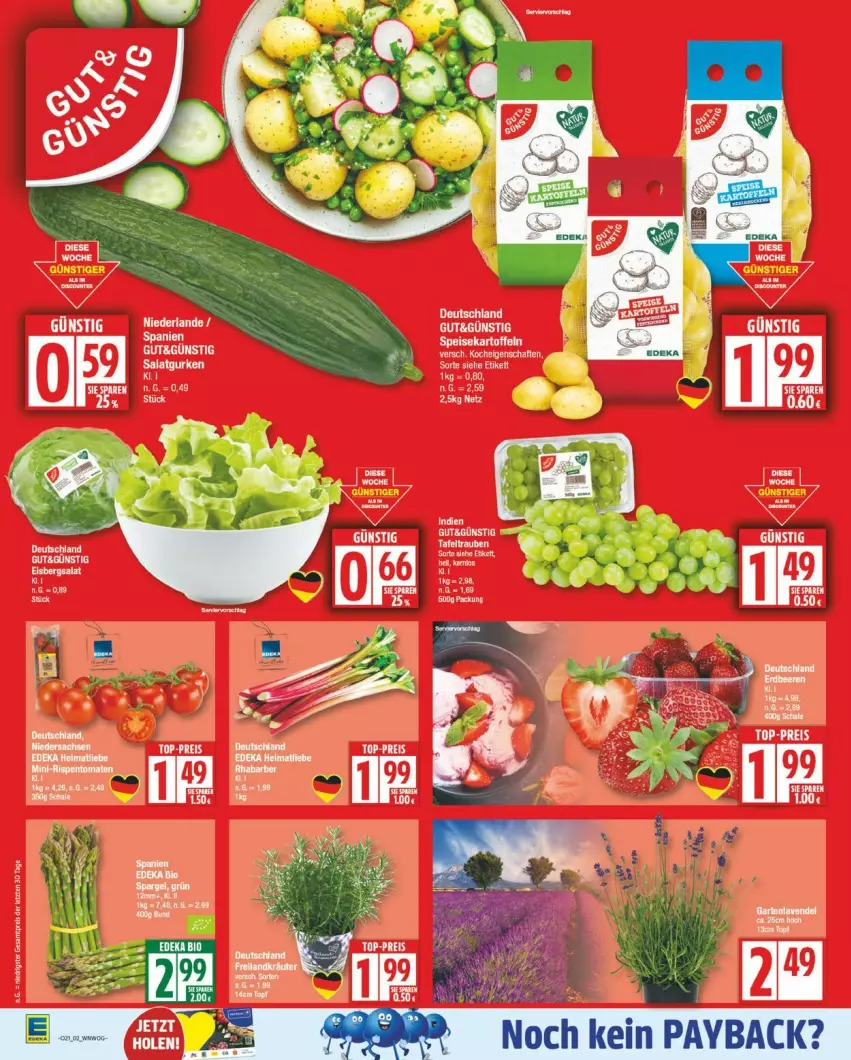 Aktueller Prospekt Edeka - Prospekte - von 19.05 bis 24.05.2025 - strona 2 - produkty: Ti