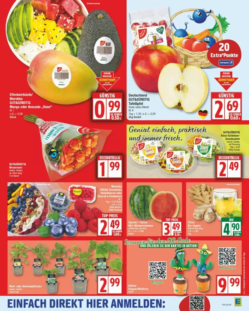 Aktueller Prospekt Edeka - Prospekte - von 19.05 bis 24.05.2025 - strona 3 - produkty: beutel, tafeläpfel, Ti, tisch