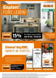 Gazetka promocyjna Obi - Prospekte - Gazetka - ważna od 31.03 do 31.03.2024 - strona 17 - produkty: eis, google play, Heu, küche, Küchen, reis, Ti, Yo