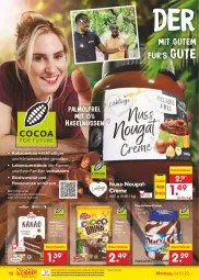 Gazetka promocyjna Netto Marken-Discount - Filial-Angebote - Gazetka - ważna od 29.10 do 29.10.2022 - strona 10 - produkty: auer, Bau, bestpreis, bio, creme, dauertiefpreis, drink, eis, ente, kakao, Maresi, ndk, Nougatcreme, nuss, reis, schoko, Schütze, Ti, tiefpreis, versandkostenfrei