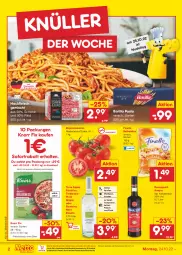 Gazetka promocyjna Netto Marken-Discount - Filial-Angebote - Gazetka - ważna od 29.10 do 29.10.2022 - strona 2 - produkty: amaro, asti, barilla, bestpreis, eis, elle, finello, fisch, fleisch, hackfleisch, hackfleisch gemischt, Käse, knorr, knorr fix, kräuter, kräuterlikör, likör, ndk, nero, pasta, Pinot, pinot grigio, primitivo, rama, ramazzott, ramazzotti, Reibekäse, reis, rind, rispentomaten, rosato, salat, schwein, sofortrabatt, Ti, tomate, tomaten, versandkostenfrei, vorspeise, wein, Weißwein, zott