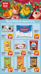 Gazetka promocyjna Rewe - Prospekte - Gazetka - ważna od 10.02 do 10.02.2024 - strona 6 - produkty: bites, bonbons, Donut, donuts, Käse, mars, milch, Pretzel, rewe beste wahl, ring, sahne, schoko, schokolade, schokoladen, Spritzgebäck, Ti, zwiebel