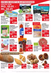 Gazetka promocyjna Kaufland - Gazetka - ważna od 05.01 do 05.01.2022 - strona 12 - produkty: angebot, backwaren, bio, Bio-Salami, blume, blumen, braten, brita, brot, brötchen, dell, Donut, eis, frische backwaren, Geflügel, goldsteig, gouda, gutfried, jagdwurst, kabanos, Käse, korn, Kornbrot, lyoner, mac, Meister, milch, milka, milkana, mit gouda, mit paprika, mortadella, mozzarella, paprika, pasta, pfeffer, rel, rind, rinder, rohschinken, rosen, salami, schinken, Schmelzkäse, schmelzkäsezubereitung, schoko, schokolade, snack, sonnenblume, sonnenblumen, Sonnenblumenkerne, sonnenblumenkernen, spitzenqualität, Ti, weizenbrötchen, weltmeisterbrot, wiesenhof, wiltmann, wurst, wurst in selbstbedienung, Yo, ZTE