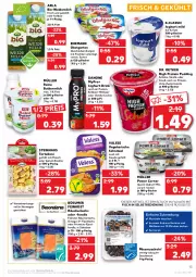 Gazetka promocyjna Kaufland - Gazetka - ważna od 05.01 do 05.01.2022 - strona 13 - produkty: angebot, angebote, arla, Becher, bio, butter, buttermilch, cookie, danone, Dr. Oetker, drink, ehrmann, eis, elle, feinkost, fisch, fleisch, forelle, früchte, früchten, Garten, gouda, himbeer, joghur, joghurt, joghurt mild, lachs, mac, milch, mit gouda, Müller, Muscheln, obst, obstgarten, omega, Omega-3, pudding, quark, Räucherlachs, reine buttermilch, reis, rel, ricotta, rwe, salz, schnitzel, schoko, spinat, steinhaus, Ti, torte, tortelloni, vanille, Vegeta, weidemilch, wein, Weißwein, zucker