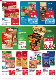 Gazetka promocyjna Kaufland - Gazetka - ważna od 05.01 do 05.01.2022 - strona 3 - produkty: angebot, angebote, auer, baguette, baguettes, Bau, Bauer, Becher, beutel, Bistro Baguette, bohne, bohnen, bohnenkaffee, brötchen, coppenrath, Dr. Oetker, ente, geback, gin, Goldstücke, hartweizen, Hochzeit Nudeln, kaffee, knorr, knorr fix, löslicher bohnenkaffee, maggi, mövenpick, mövenpick kaffee, müsli, Nescafé, nescafé gold, nudel, nudeln, roggenbrötchen, Spezi, terrine, Ti, vita, vitalis, vitalis müsli, wiesbauer, wurst, Zabler