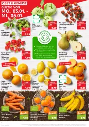 Gazetka promocyjna Kaufland - Gazetka - ważna od 05.01 do 05.01.2022 - strona 6 - produkty: angebot, banane, bananen, beere, beeren, Birnen, clementinen, erdbeere, erdbeeren, frucht, Kaki, kohlrabi, LG, möhren, obst, Obst und Gemüse, orange, orangen, rispentomaten, saft, Saftorangen, salat, Schal, Schale, tafelbirnen, Ti, tomate, tomaten, trolli, und gemüse, zitrone, zitronen, ZTE