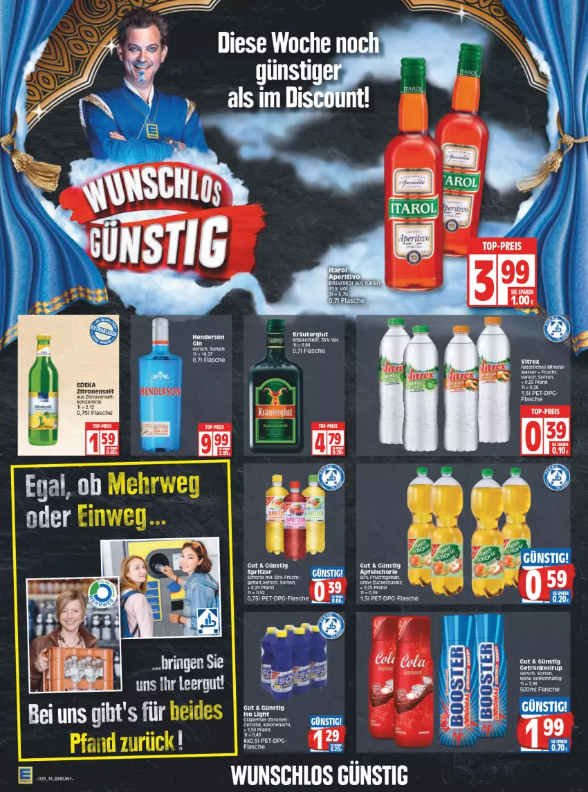 Aktueller Prospekt Edeka - Angebote der Woche - von 21.06 bis 26.06.2021 - strona 16