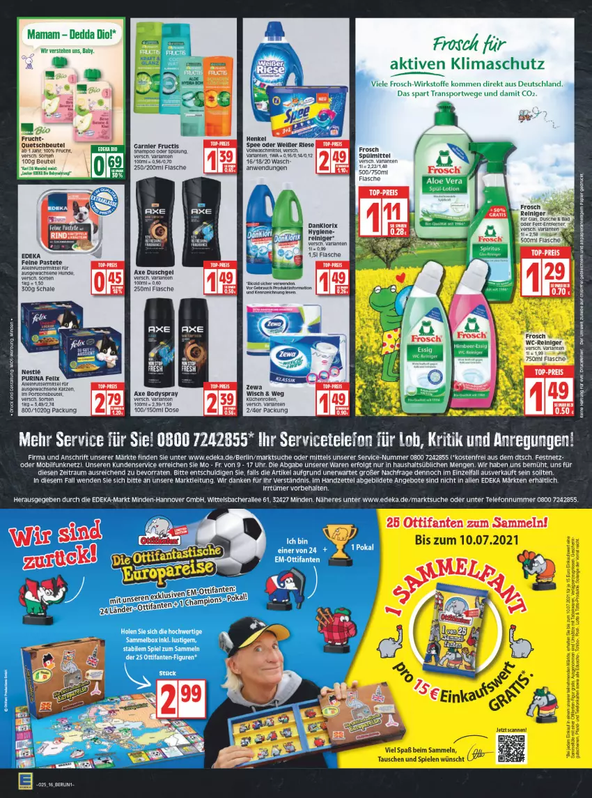 Aktueller Prospekt Edeka - Angebote der Woche - von 21.06 bis 26.06.2021 - strona 18