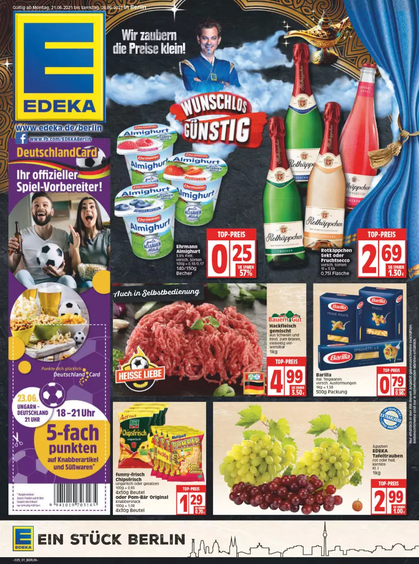 Aktueller Prospekt Edeka - Angebote der Woche - von 21.06 bis 26.06.2021 - strona 3