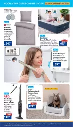 Gazetka promocyjna Aldi Nord - Von Montag - Gazetka - ważna od 16.08 do 16.08.2025 - strona 33 - produkty: akku, aldi, alle artikel ohne dekoration, ambia, auto, Bau, baumwolle, Behälter, bett, bettwäsche, bürste, bürsten, dekoration, eis, Elektro, erde, Ergee, kissen, Kissenbezug, luftbett, Reinigung, reis, staubsauger, Ti, tisch, Trockner, WICK, wolle