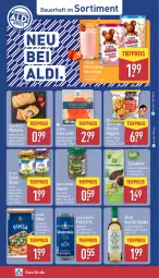 Gazetka promocyjna Aldi Nord - Von Montag - Gazetka - ważna od 16.08 do 16.08.2025 - strona 37 - produkty: aldi, alkohol, almare, auer, aus der tiefkühlung, chicken nuggets, cin, eis, flasche, geback, grüne oliven, lachs, LG, milch, nuggets, Ofen, olive, oliven, pils, Plunder, reis, shake, steinofen, Ti, tiefpreis, trolli, wein, Weißwein, WICK, wiener, wiener würstchen, würstchen