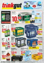 Gazetka promocyjna Trinkgut - Prospekte - Gazetka - ważna od 17.05 do 17.05.2025 - strona 1 - produkty: alkohol, Alwa, bacardi, ball, Ballantine's, beck's, becks, bier, blended scotch, blended scotch whisky, burger, corona, deit, eis, flasche, gin, kaugummi, limo, limonade, limonaden, Maus, mineralwasser, mm extra, natur, payback, pils, pilsener, premium pils, reis, rum, scotch, scotch whisky, sekt, Ti, vilsa, vitrex, wasser, whisky, ZTE