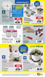 Gazetka promocyjna Lidl - Aktionsprospekt - Gazetka - ważna od 01.07 do 01.07.2023 - strona 29 - produkty: angebot, auto, coupon, decke, Deckel, edelstahl, eis, Elektro, ernesto, fackelmann, Gläser, joghur, joghurt, küche, Küchen, Küchenhelfer, mac, milch, Passiermühle, pommes, Pommesschneider, reis, reiss, Ria, Schal, Schale, silvercrest, spülmaschinen, Ti, timer, tisch, tomate, tomaten, Tüte, wasser, weck, ZTE