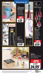 Gazetka promocyjna Lidl - Aktionsprospekt - Gazetka - ważna od 01.07 do 01.07.2023 - strona 39 - produkty: batterie, batterien, Becher, beutel, bier, Gläser, kaffee, leine, orange, Rauch, rwe, senf, spülmaschinen, Ti, tuc, wasser, weck, wein, Weingläser