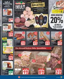 Gazetka promocyjna Edeka - Angebote der Woche - Gazetka - ważna od 15.10 do 15.10.2022 - strona 3 - produkty: auer, aufstrich, Bau, Bauer, bio, brot, brotaufstrich, eis, elle, ente, garnier, geschnetzeltes, gewürz, gyros, hähnchenbrust, HP, Käse, knoblauch, kochschinken, küche, Mett, nuss, pfanne, reis, rel, saft, schinken, schwein, schweine, serrano, spreewälder, steak, steaks, Ti, top-preis, wein, weine, wiesenhof, wurst, Zelt, ZTE, zwiebel