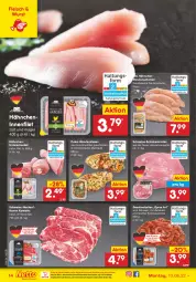 Gazetka promocyjna Netto Marken-Discount - Filial-Angebote - Gazetka - ważna od 18.06 do 18.06.2022 - strona 14 - produkty: braten, brustfilet, eis, filet, fleisch, Garten, geschnetzeltes, gyros, henkel, knoblauch, kotelett, kräuter, marinade, minutenschnitzel, minutensteaks, mit zwiebeln, natur, ndk, nuss, pute, reis, schenkel, schinken, schinkenbraten, schnitten, schnitzel, schwein, schweine, steak, steaks, Ti, versandkostenfrei, wein, weine, wurst, Zelt, zwiebel, zwiebeln