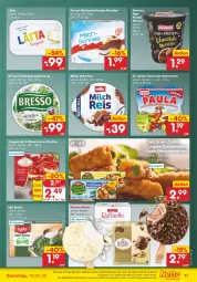 Gazetka promocyjna Netto Marken-Discount - Filial-Angebote - Gazetka - ważna od 18.06 do 18.06.2022 - strona 17 - produkty: angebot, bestpreis, bresso, coppenrath, Dr. Oetker, ehrmann, eis, ferrero, fisch, fischstäbchen, frischkäse, iglo, Käse, kuchen, lätta, Lust auf Kuchen, marmorette, maultaschen, milch, Milchschnitte, mousse, mozzarella, Müller, Paula, reis, rel, spinat, stieleis, Tasche, taschen, Ti, ZTE