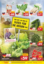 Gazetka promocyjna Netto Marken-Discount - Filial-Angebote - Gazetka - ważna od 18.06 do 18.06.2022 - strona 8 - produkty: asti, beutel, brokkoli, eis, eisbergsalat, gurke, gurken, kohlrabi, möhren, ndk, reis, salat, snack, spargel, Ti, tomate, tomaten, versandkostenfrei