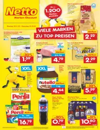 Gazetka promocyjna Netto Marken-Discount - Filial-Angebote - Gazetka - ważna od 03.12 do 03.12.2022 - strona 1 - produkty: angebot, beste butter, bestpreis, bier, Biere, bohne, butter, creme, dallmayr, dallmayr prodomo, eis, emmentaler, fleisch, frau antje, goldsteig, kaffee, kartoffel, kartoffeln, Mirinda, mönchshof, ndk, nuss, nutella, pepsi, persil, persil waschmittel, pfanni, prodomo, reis, rind, sac, schwein, schweine, Schwip Schwap, speisekartoffeln, Streichzart, Ti, waschmittel, wein, weine, wurst, wurst in selbstbedienung, ZTE