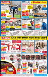 Gazetka promocyjna Norma - Norma - Gazetka - ważna od 09.01 do 09.01.2023 - strona 2 - produkty: akku, armatur, armaturen, asti, auer, Bank, Bau, Bebe, beleuchtung, Bohrer-Set, Brei, deka, eis, elle, Gehrungssäge, gin, Heu, Holz, Kette, kissen, kleber, ladegerät, ladekabel, leine, LG, ndk, powerbank, reis, reiss, rel, ring, rwe, sac, säge, schrauben, Schraubendreher, schwamm, smartphone, smartphones, Spezi, stifte, Ti, tisch, Tischkreissäge, usb, wasser, Wasserpumpenzange, werkzeug, Zangen, Zement