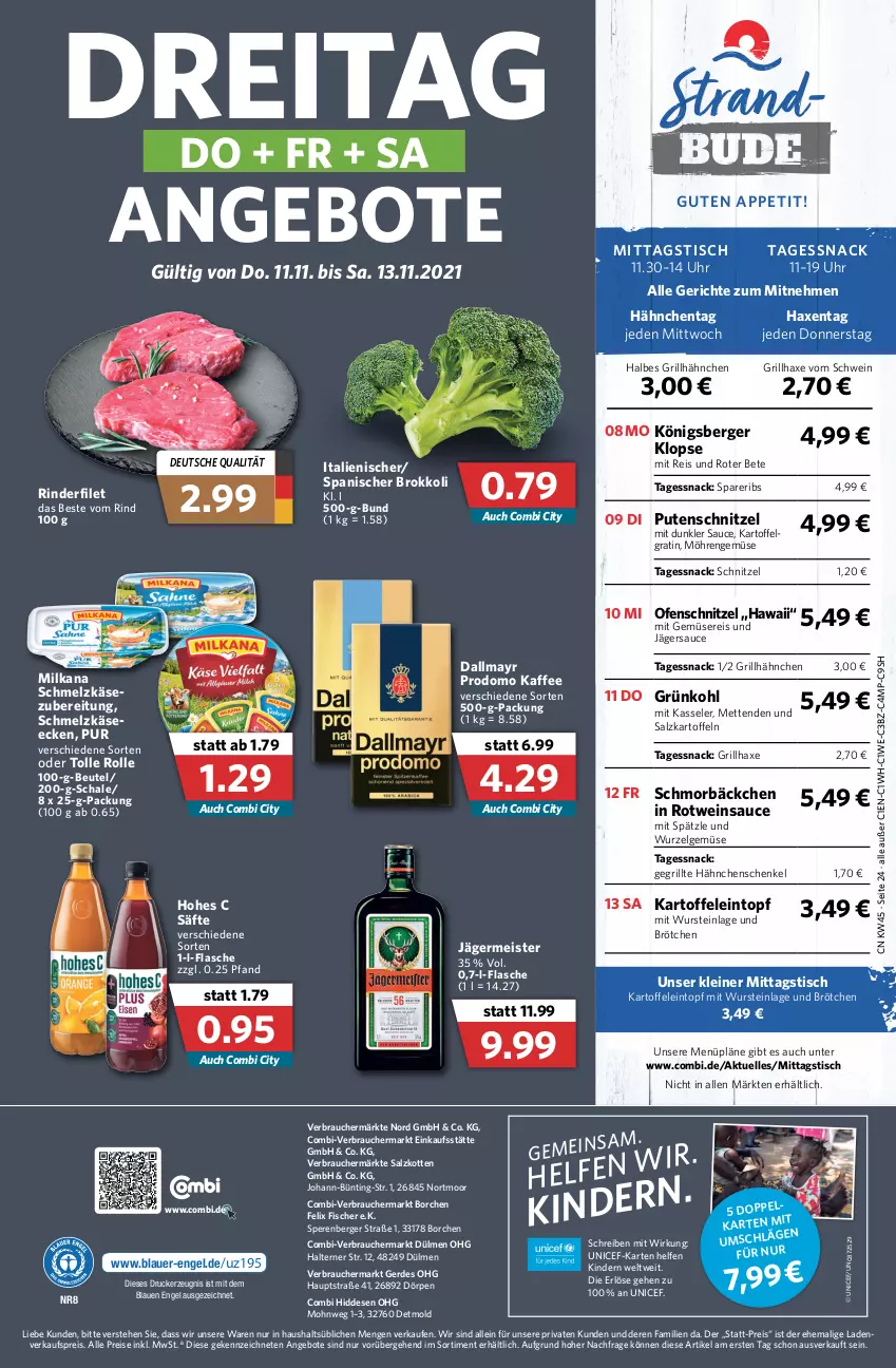 Aktueller Prospekt Combi - Prospekte - von 08.11 bis 13.11.2021 - strona 24