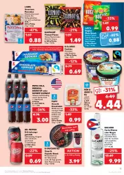 Gazetka promocyjna Kaufland - Gazetka - ważna od 20.04 do 20.04.2022 - strona 13 - produkty: angebot, angebote, bacardi, beutel, bugles, cocktail, cocktails, cola, cookie, cookies, drink, drinks, eis, elle, erfrischungsgetränk, geback, getränk, gin, honey mustard, kakao, karotten, kirsch, Kraut, krautsalat, kuchen, lack, lay's, mac, mais, mayonnaise, Mirinda, nacho, nacho cheese, paprika, pepsi, Pepsi Cola, Pfannkuchen, Popp, Pretzel, rind, rinder, Rindersteak, rum, salat, Schal, Schale, Schwip Schwap, snack, sour cream, Sriracha, steak, Ti, Yo