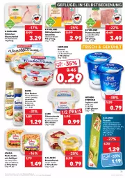 Gazetka promocyjna Kaufland - Gazetka - ważna od 20.04 do 20.04.2022 - strona 21 - produkty: angebot, angebote, aufstrich, Becher, braten, brot, brotaufstrich, brustfilet, butter, chili, creme, culinesse, dessert, ehrmann, eis, filet, früchte, Geflügel, hähnchenbrust, henkel, ideal zum braten, joghur, joghurt, joghurt mild, malz, pasta, pesto, pflanze, pflanzen, pflanzencreme, pizza, Pizzateig, purland, pute, putenschnitzel, rama, reis, rwe, salat, sauce, schenkel, Schmalz, schnitten, schnitzel, Ti, tomate, tomaten, tomatensauce, weihenstephan