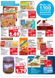 Gazetka promocyjna Kaufland - Gazetka - ważna od 20.04 do 20.04.2022 - strona 22 - produkty: angebot, apfel, auer, aufstrich, beere, beutel, blume, blumen, blumenöl, Bref, brot, brotaufstrich, Calcium, creme, curry, dip, Dorade, dorade royal, eis, erdbeere, escal, flammkuchen, fleisch, getränk, getränke, getränkepulver, gewürz, Gewürzmischung, grill, hafer, Hähnchenfleisch, haselnuss, Haselnusscreme, joghur, joghurt, kakao, knäckebrot, konfitüre, korn, küche, kuchen, Küchen, lamm, leine, magnesium, malz, milch, milka, nuggets, nuss, ovomaltine, Schwartau, sesam, sonnenblume, sonnenblumen, sonnenblumenöl, Speck, Ti, tiefkühlkost, vita, Vitamine, wasa, ZTE, zwiebel