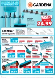 Gazetka promocyjna Kaufland - Gazetka - ważna od 20.04 do 20.04.2022 - strona 34 - produkty: angebot, blume, blumen, Brei, bürste, edelstahl, elle, Fugenbürste, gardena, Holz, Kraut, messer, Ria, schrauben, Spezi, Ti, werkzeug, werkzeuge, ZTE