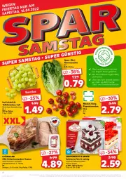 Gazetka promocyjna Kaufland - Gazetka - ważna od 20.04 do 20.04.2022 - strona 6 - produkty: angebot, coppenrath, eier, LG, obst, Obst und Gemüse, purland, Ria, rispentomaten, Romanasalat, sahne, salat, schnitten, schwein, schweine, schweinenacken, tafeltrauben, Ti, tomate, tomaten, trauben, trolli, und gemüse, wein, weine, ZTE