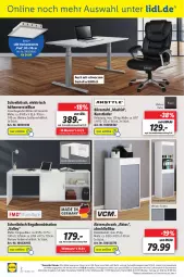 Gazetka promocyjna Lidl - Wochen-Highlights im Onlineshop - Gazetka - ważna od 13.02 do 13.02.2022 - strona 2 - produkty: Aktenschrank, angebot, angebote, Bau, braun, decke, deckenleuchte, eis, elle, led-deckenleuchte, Leuchte, Liege, ndk, regal, reis, rel, Schal, Schale, Schrank, schreibtisch, stuhl, telefon, Ti, tisch, uhr