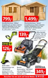 Gazetka promocyjna Bauhaus - Prospekte - Gazetka - ważna od 29.05 do 29.05.2022 - strona 8 - produkty: akku, Bau, Brei, eis, Holz, rasen, rasenmäher, rasentrimmer, Spindelmäher, Yo