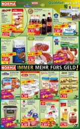 Gazetka promocyjna Norma - Norma - Gazetka - ważna od 02.10 do 02.10.2023 - strona 10 - produkty: ball, Becher, bohne, bohnen, braten, Brock, brot, chili, eier, eimer, eis, fisch, flasche, fleisch, Fleischtopf, Geflügel, gin, gulasch, gurke, gurken, hering, Herings, Käse, knoblauch, kräuter, Kreide, kühlregal, lachs, lachsschinken, lorenz, milch, mit knoblauch, regal, reis, rind, rinder, rindergulasch, ring, salat, salz, sauce, schinken, senf, Senfsoße, Soße, Spezi, thunfisch, Ti, tomate, tomaten, topf, vita, vollmilch, wurst