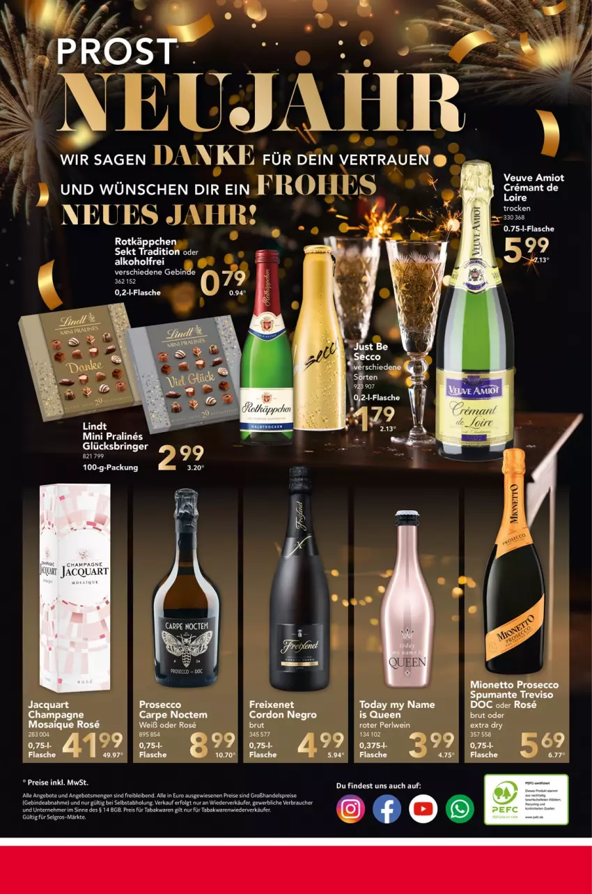 Aktueller Prospekt Selgros - Food - von 27.12 bis 31.12.2024 - strona 16 - produkty: ACC, alkohol, angebot, angebote, brut, ecco, eis, flasche, freixenet, LG, mionetto, prosecco, puma, Rauch, reis, rotkäppchen, sekt, spumante, tee, Ti, wein